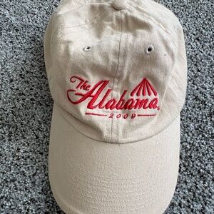 Vintage Saratoga Racecourse Beige Alabama 2009 Cap
